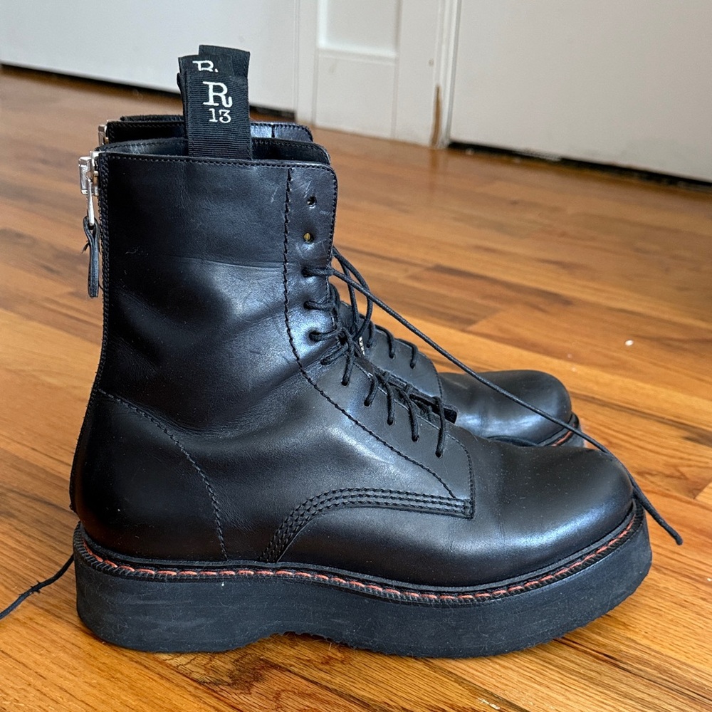 R13 Single Stack Boots